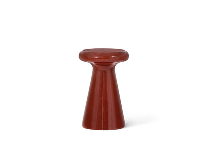 Yahiko Side Table Burgundy Gloss