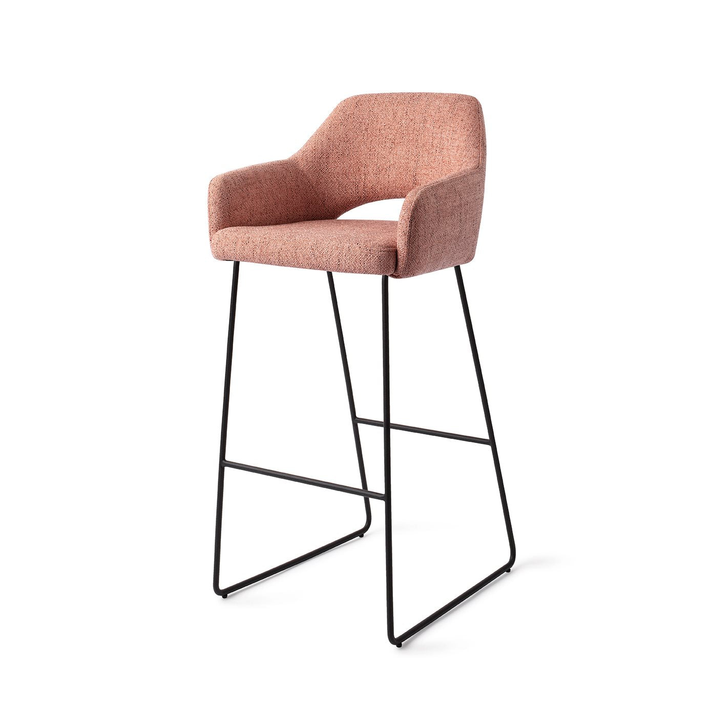 Yanai bar chair pink punch