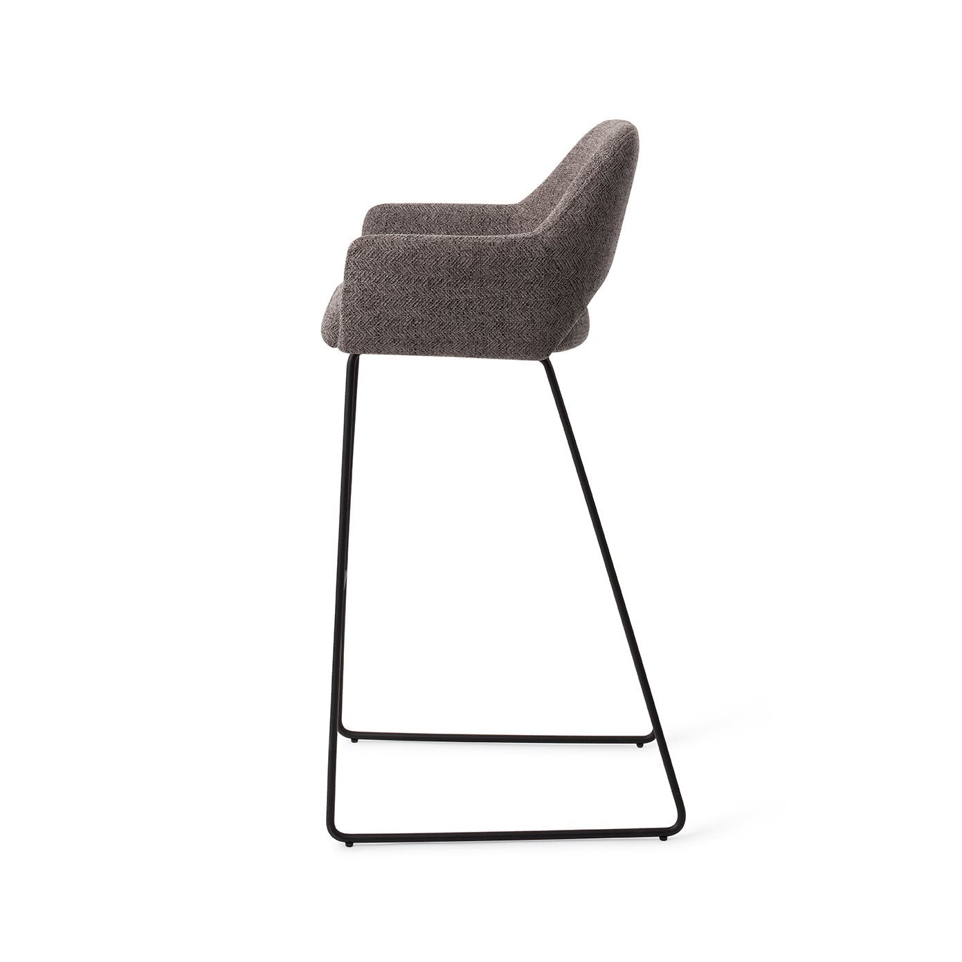 Yanai bar chair amazing gray