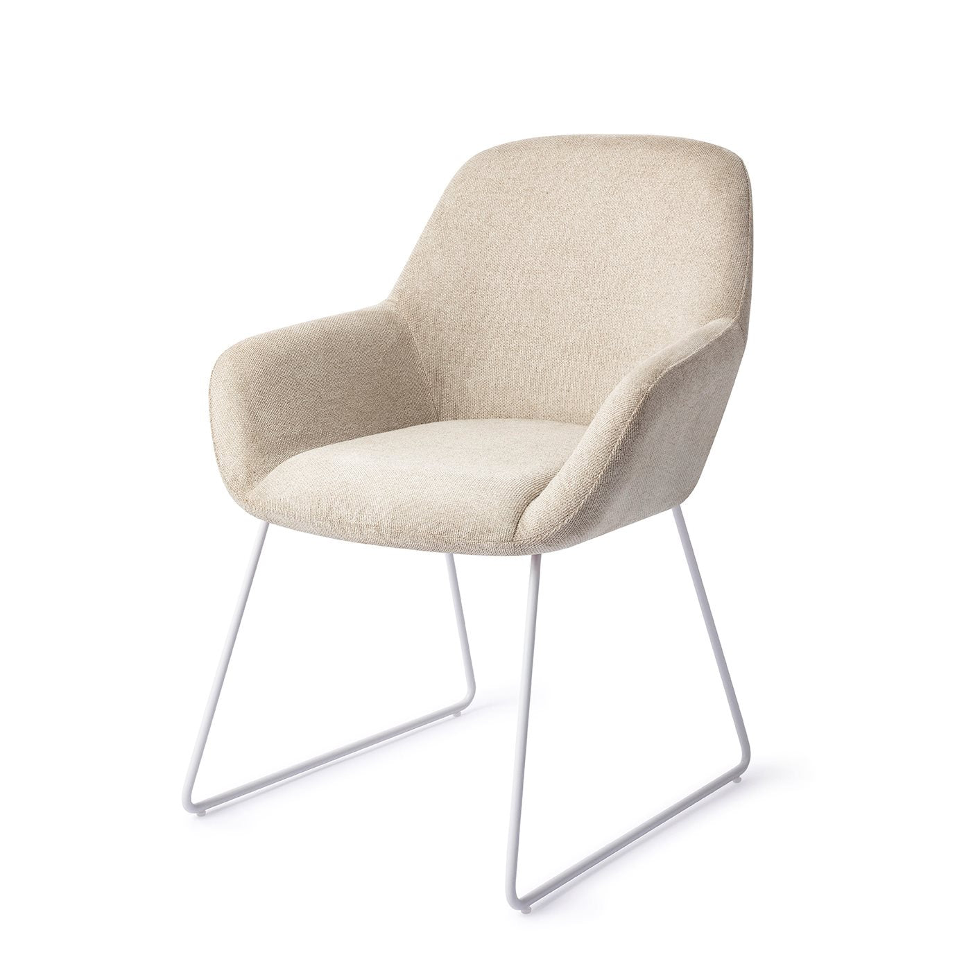 Kushi Dining Chair Ivory Ivy