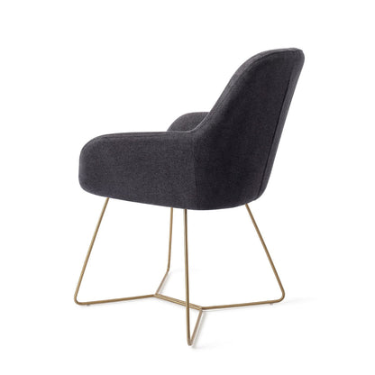 Kushi Dining Chair Black-Out