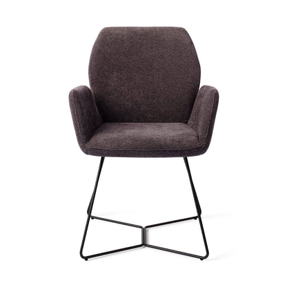 Misaki Dining Chair Almost Black