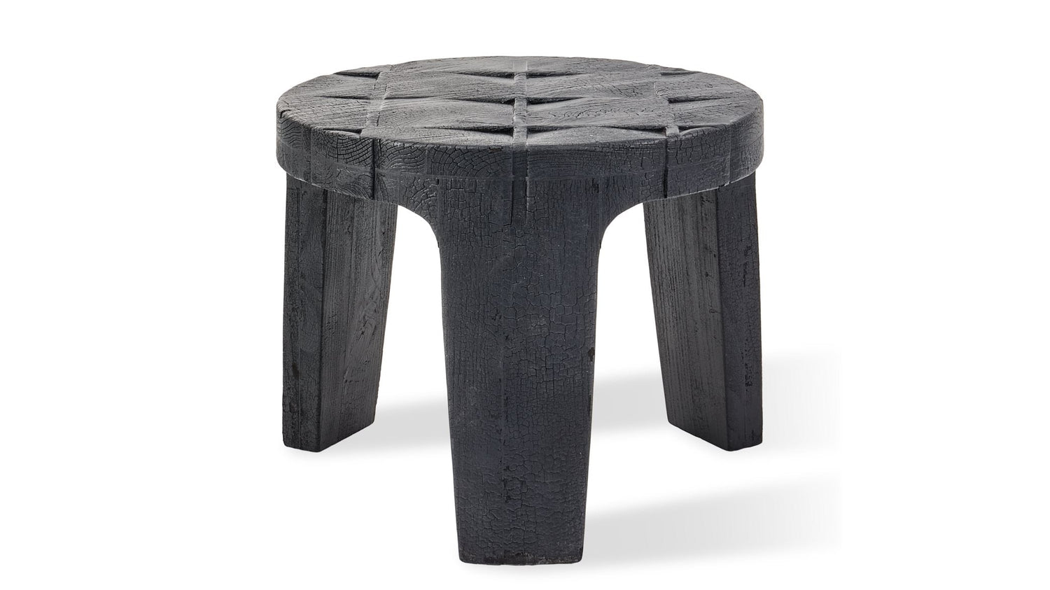 Cartano Side Table Burnt Black