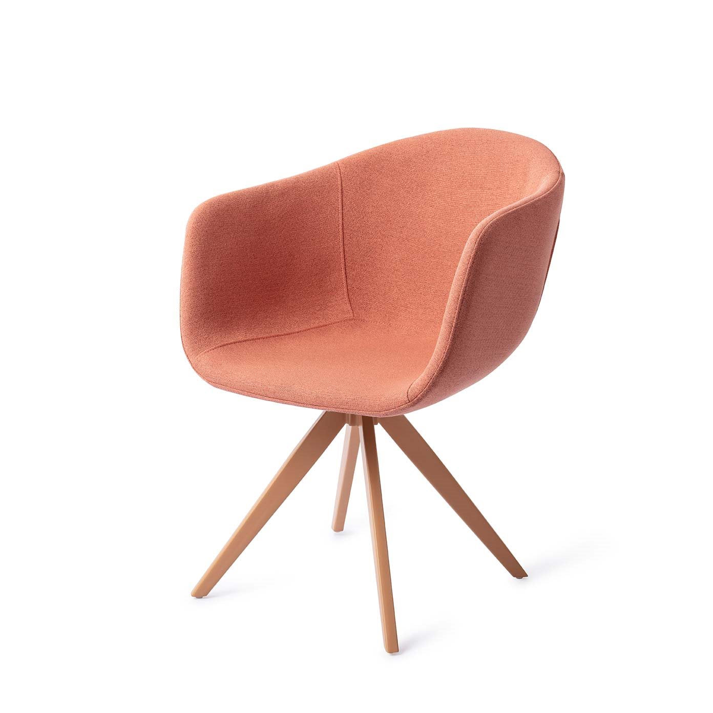 Yuni Dining Chair Coral Crush