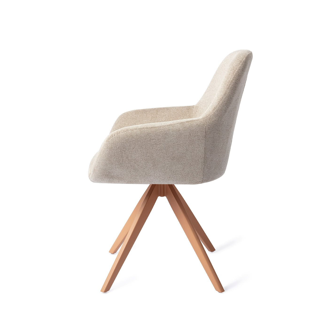 Kushi Dining Chair Ivory Ivy