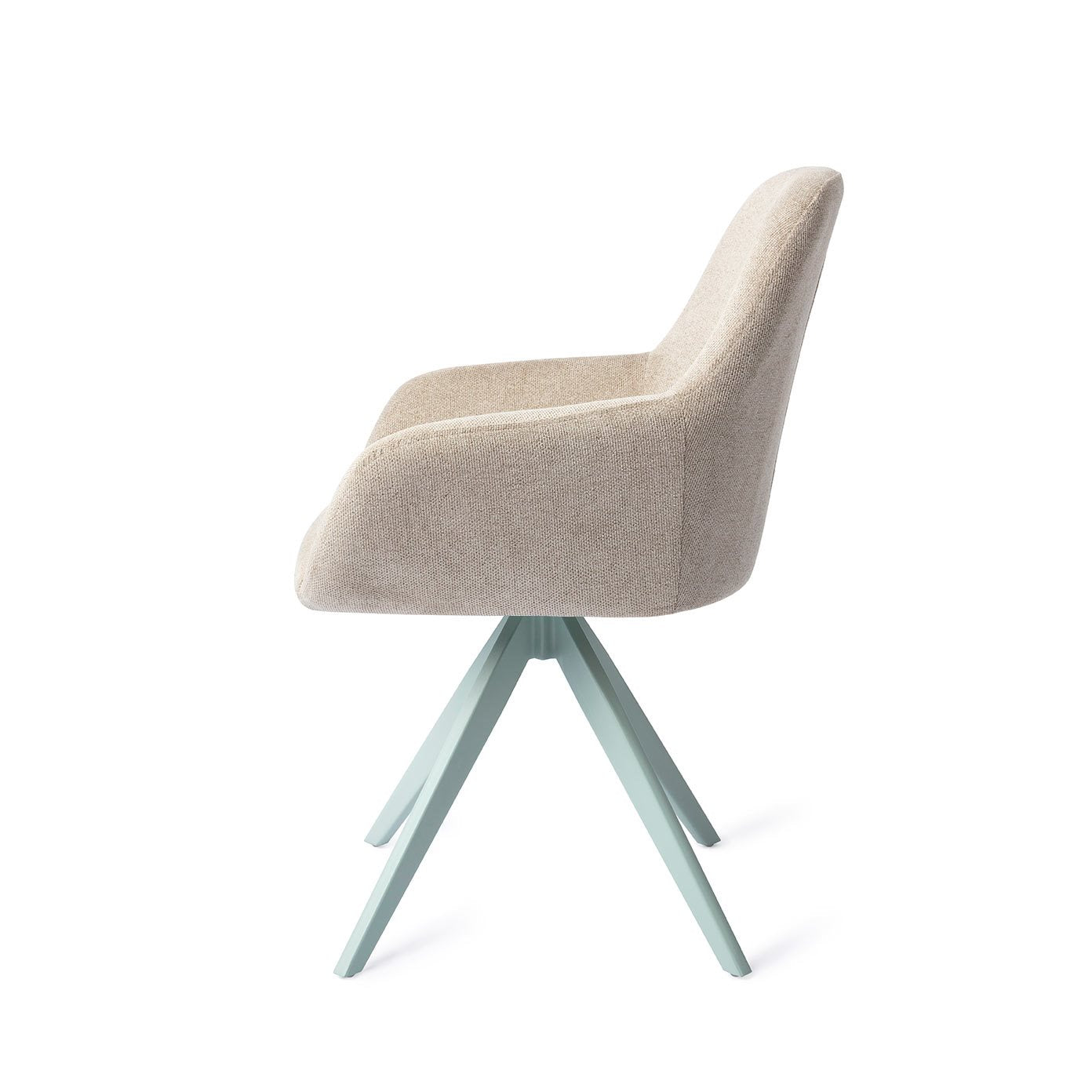 Kushi Dining Chair Ivory Ivy