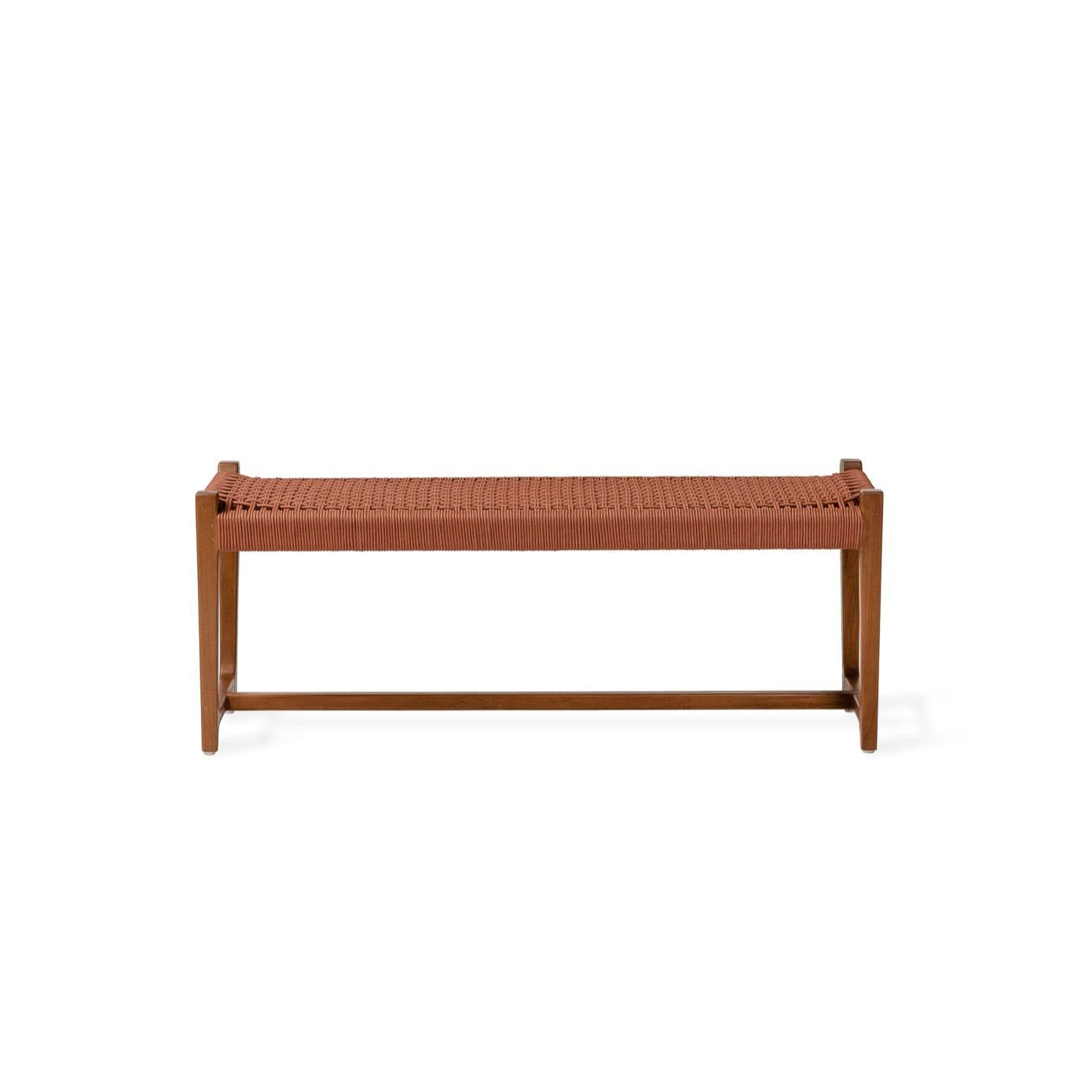 Kuwana Outdoor Bench Cinnamon Weave