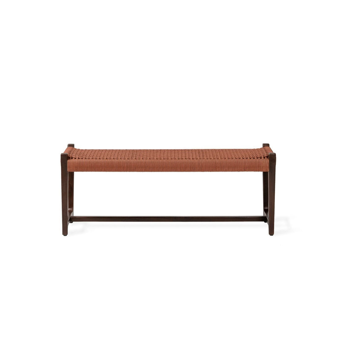 Kuwana Outdoor Bench Cinnamon Weave