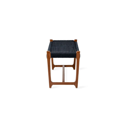 Kuwana Outdoor Bench Indigo Weave