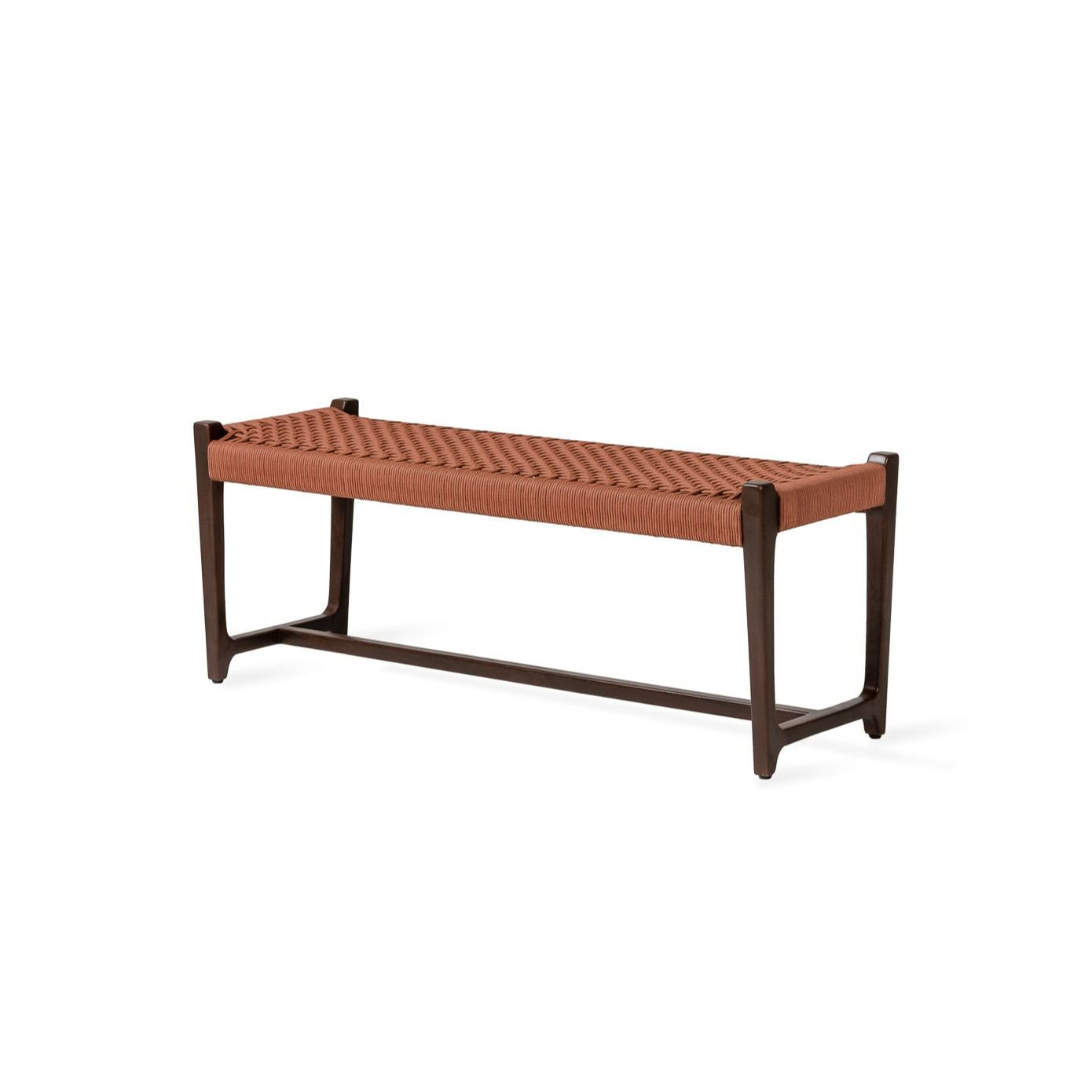 Kuwana Outdoor Bench Cinnamon Weave