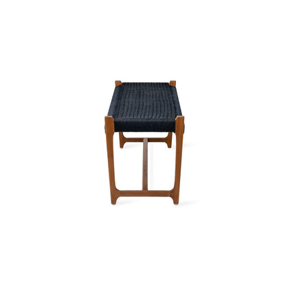 Kuwana Outdoor Bench Indigo Weave