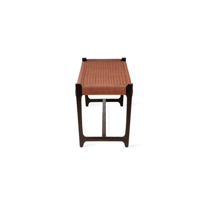 Kuwana Outdoor Bench Cinnamon Weave