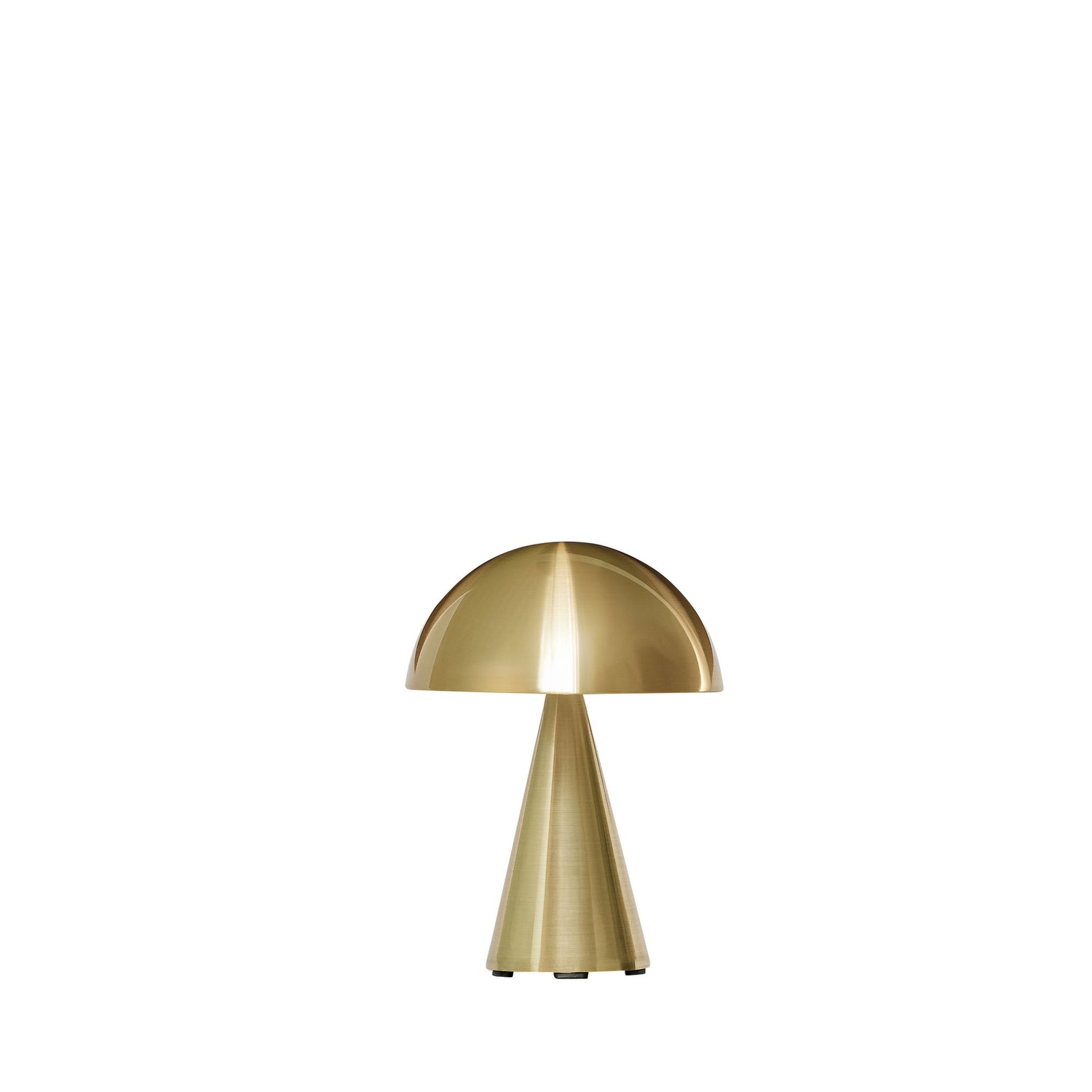 Hübsch Mush Portable Lamp Brass Color