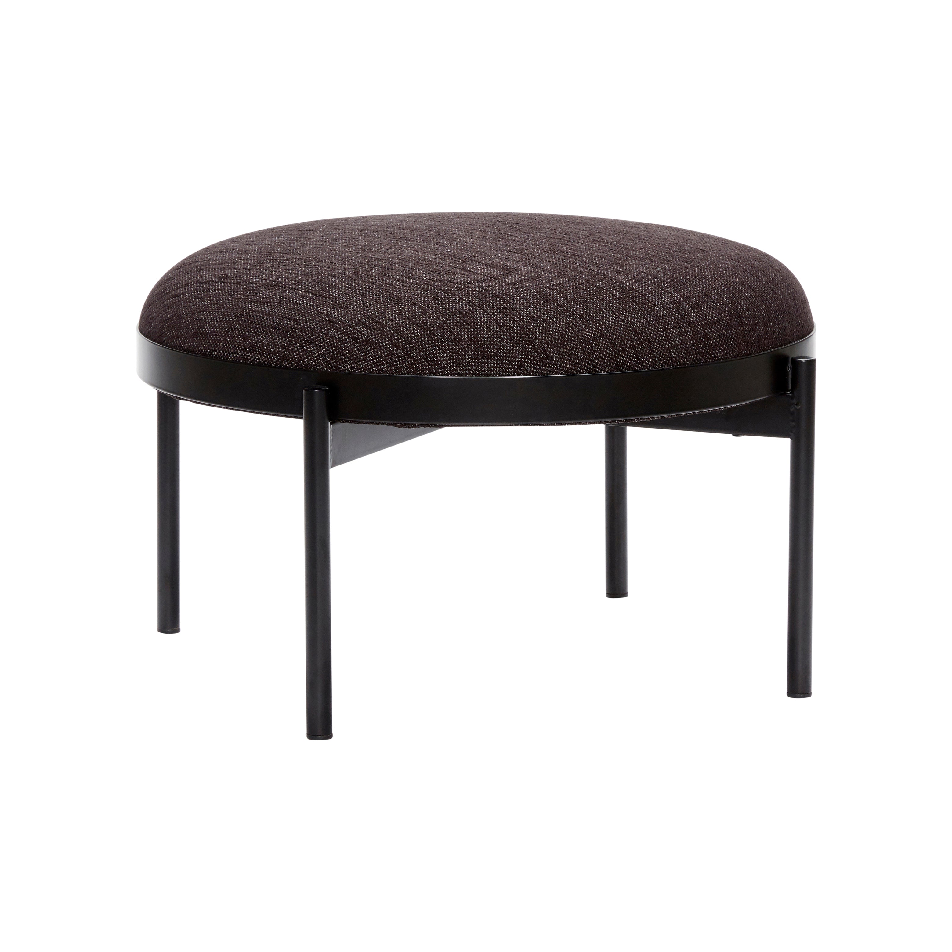 Late stool black - Ø65XH39cm