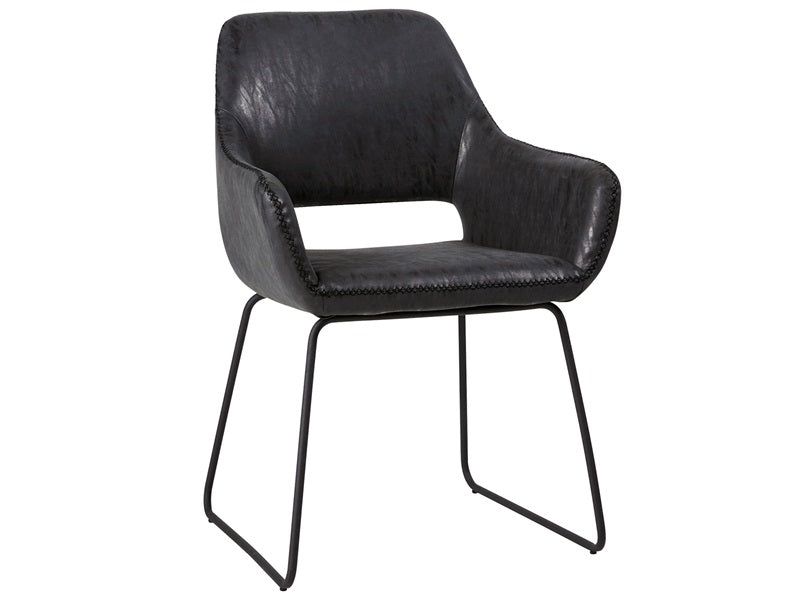 Angel Dining Chair, Black