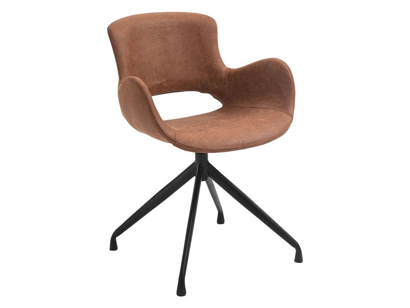 Luna dining chair, camel