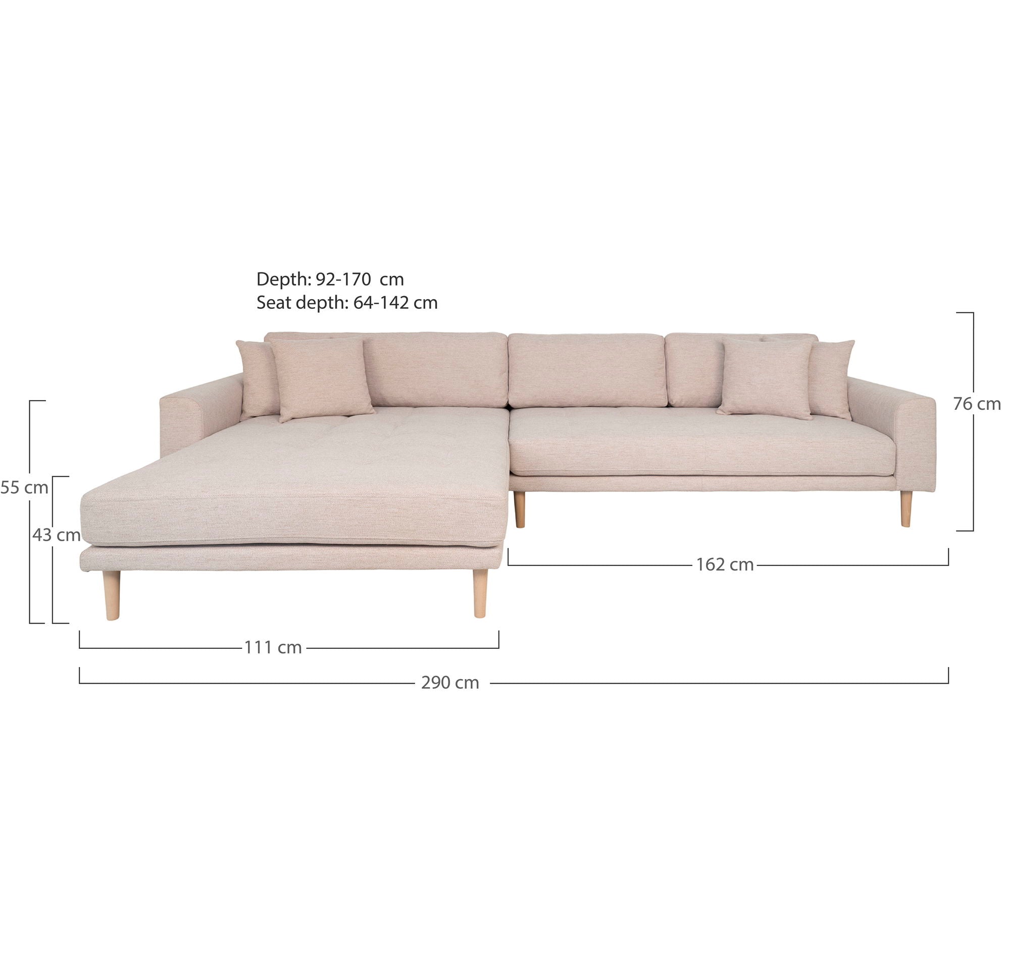 House Nordic Lido Lounge Sofa