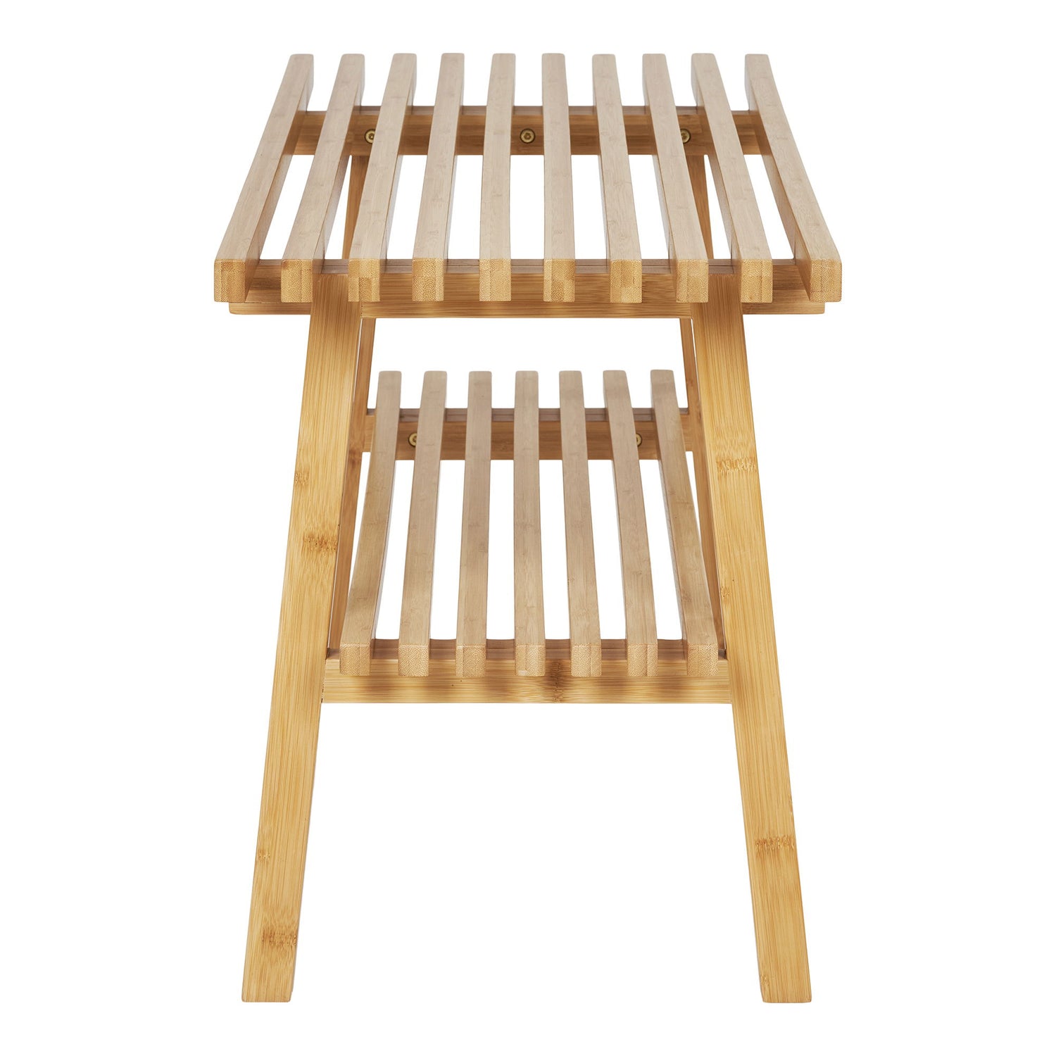 Ember bench - bench, bamboo, nature 28x70x45 cm