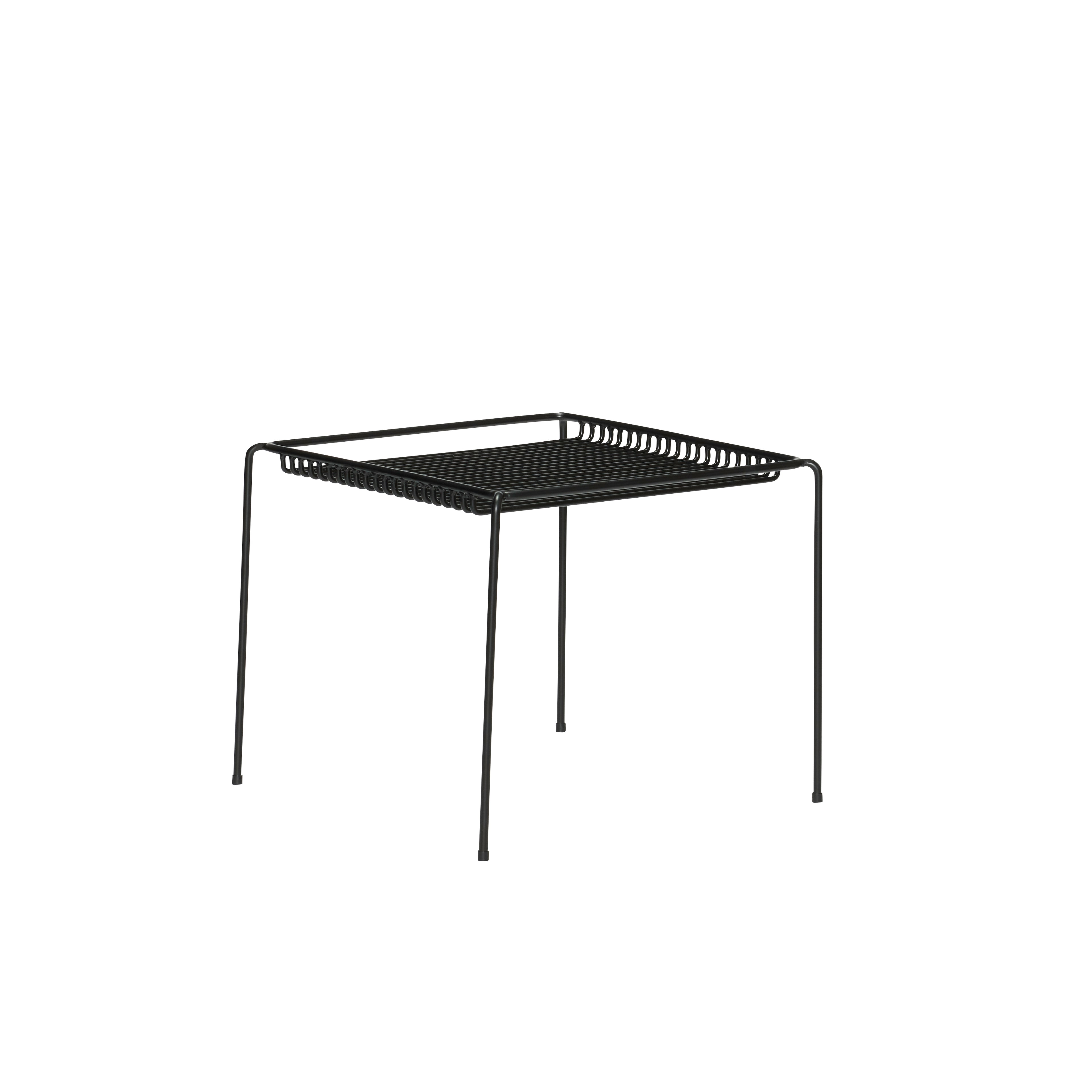 Hübsch String side table black