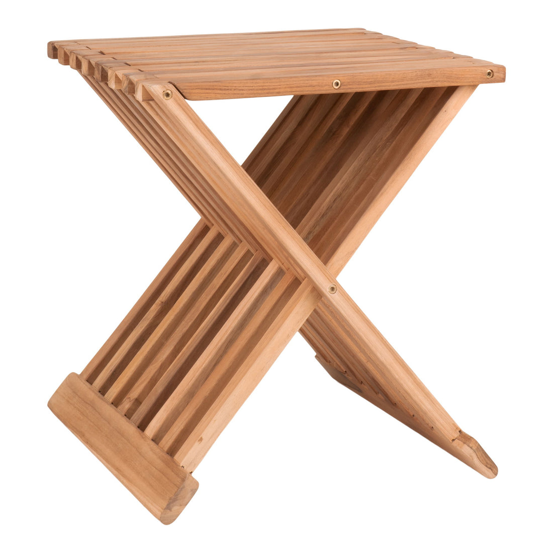 Erto stool - stool in teak wood