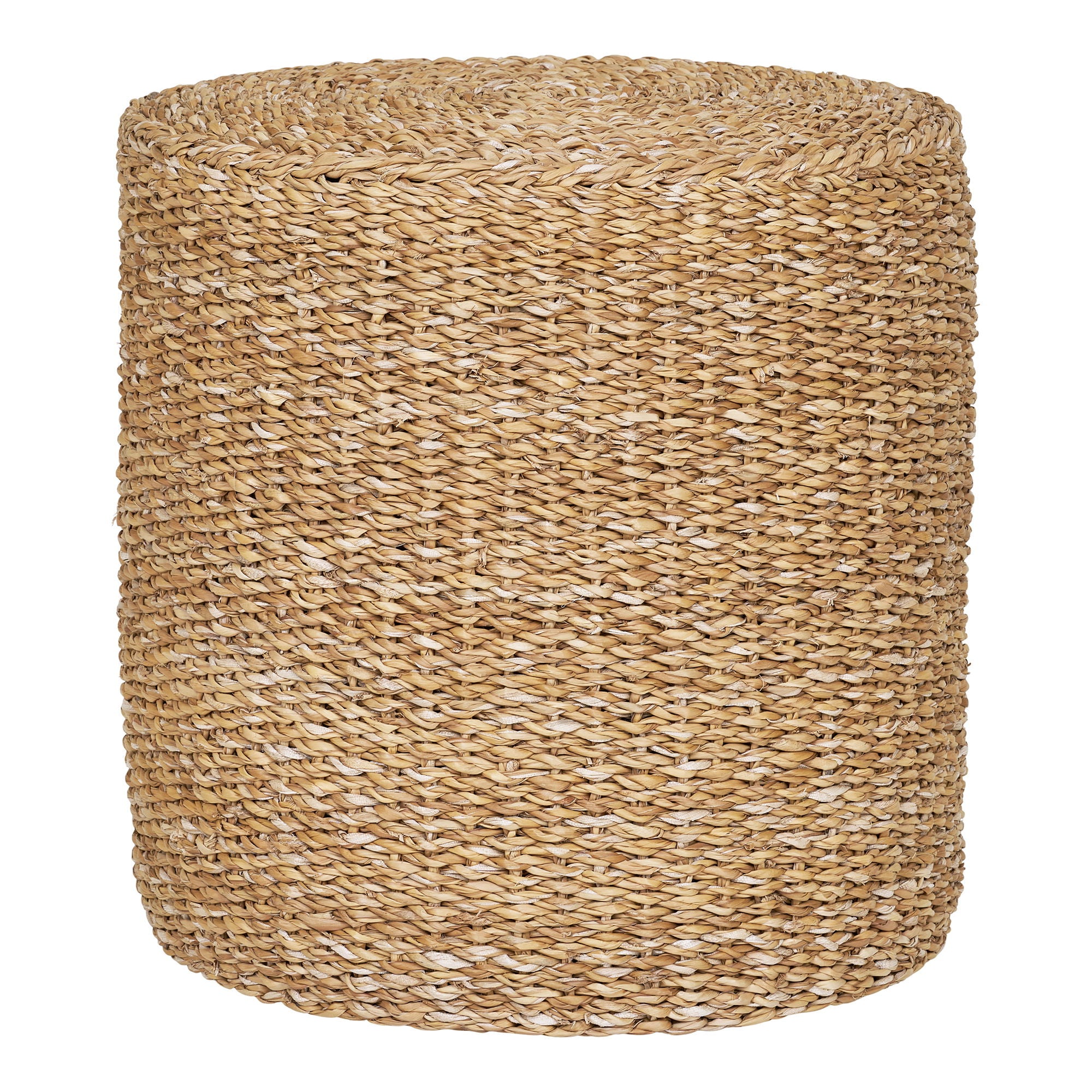 Rivera puff - puff, seagrass/cotton, nature Ø40x40 cm