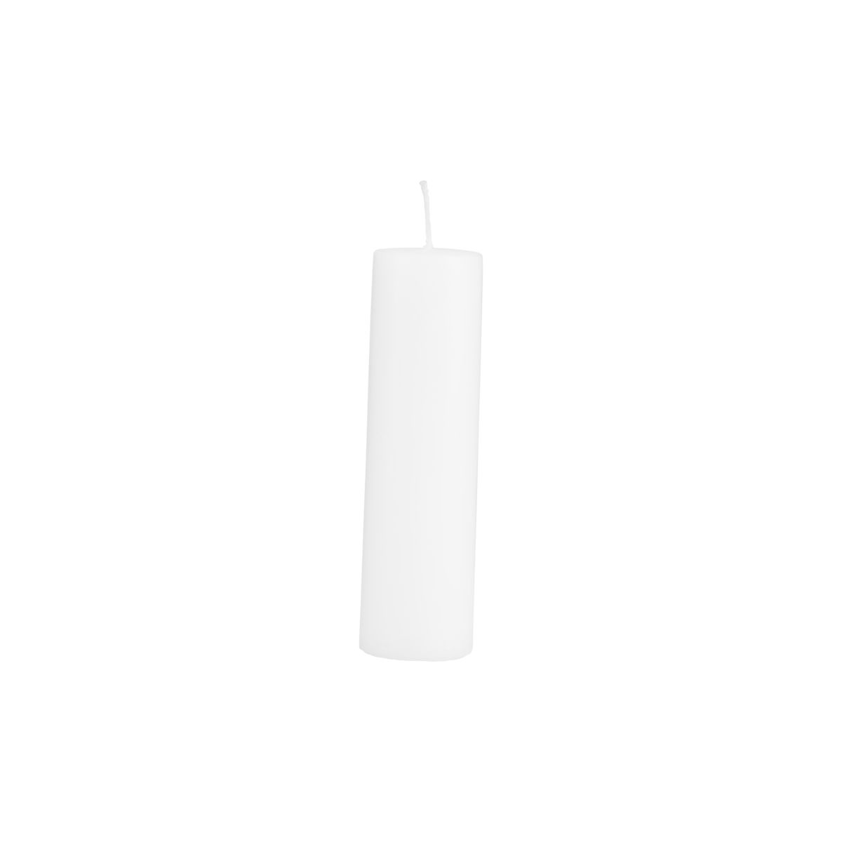 Block candles, white