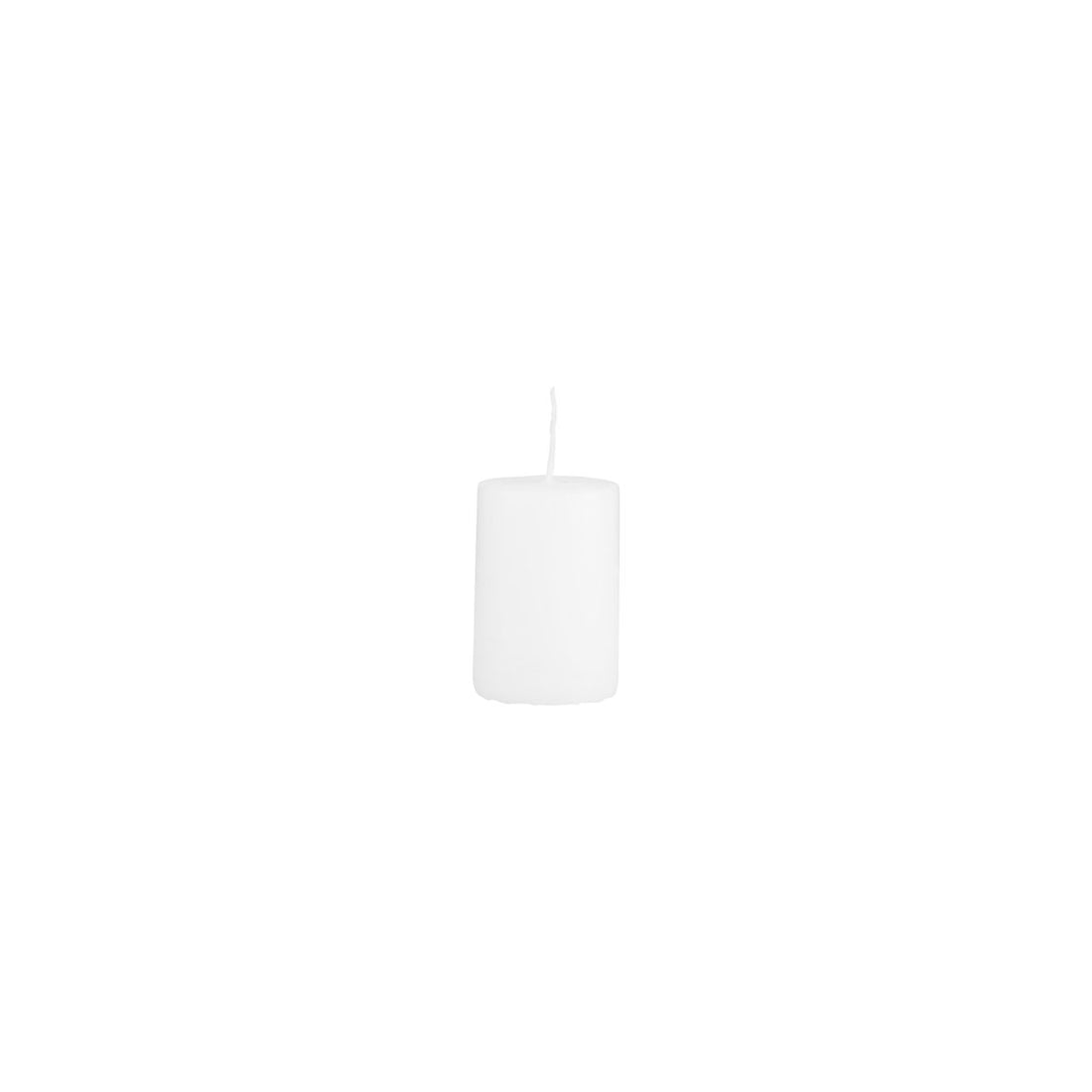 Block candles, white