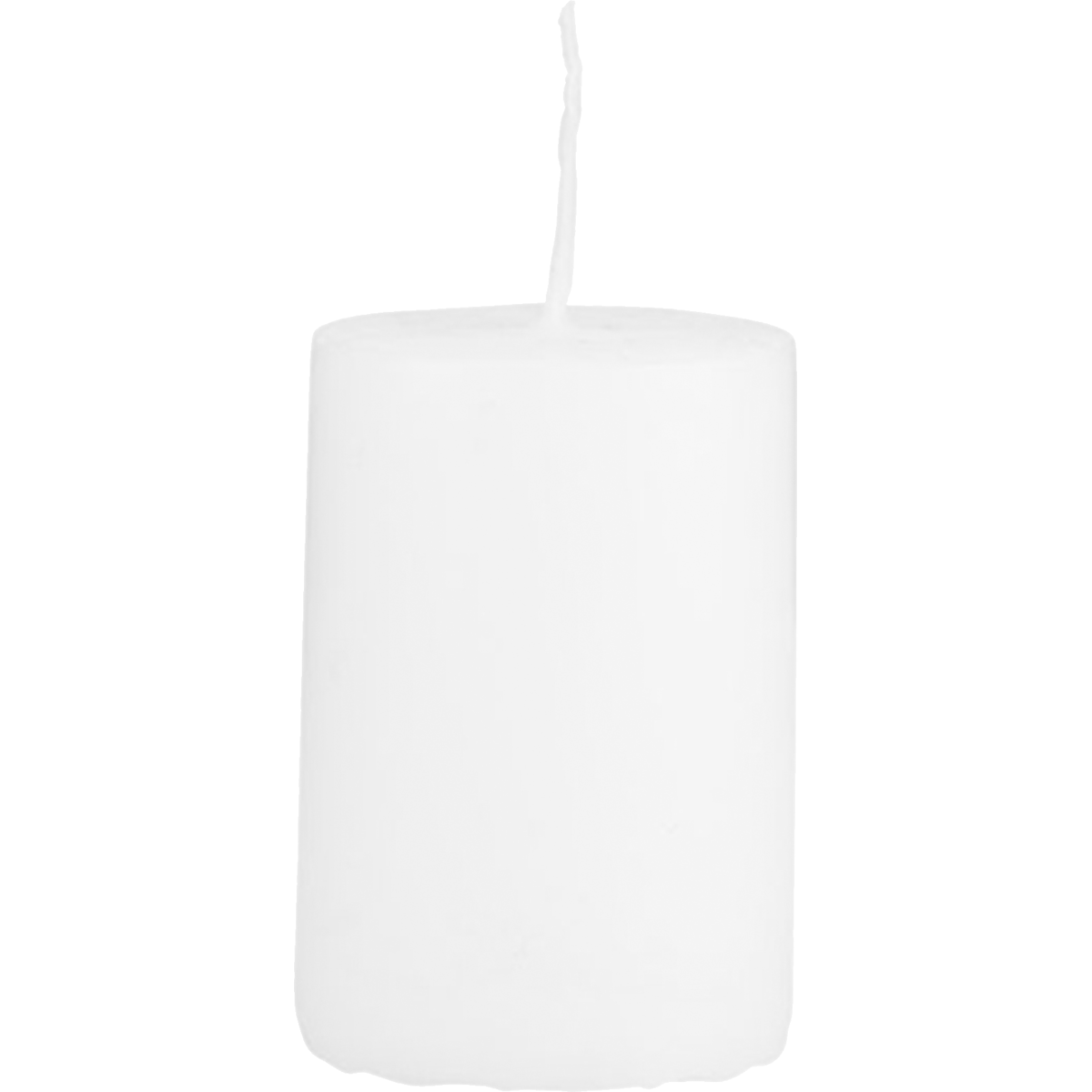 Block candles, white