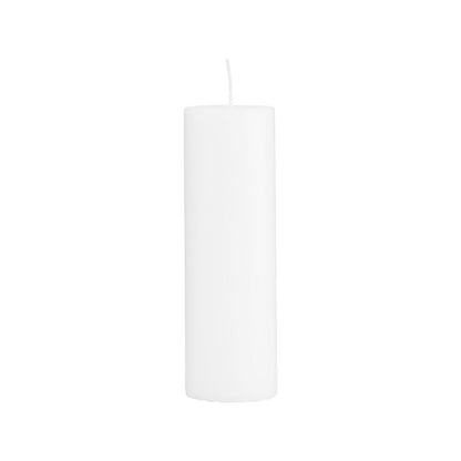 Block candles, white