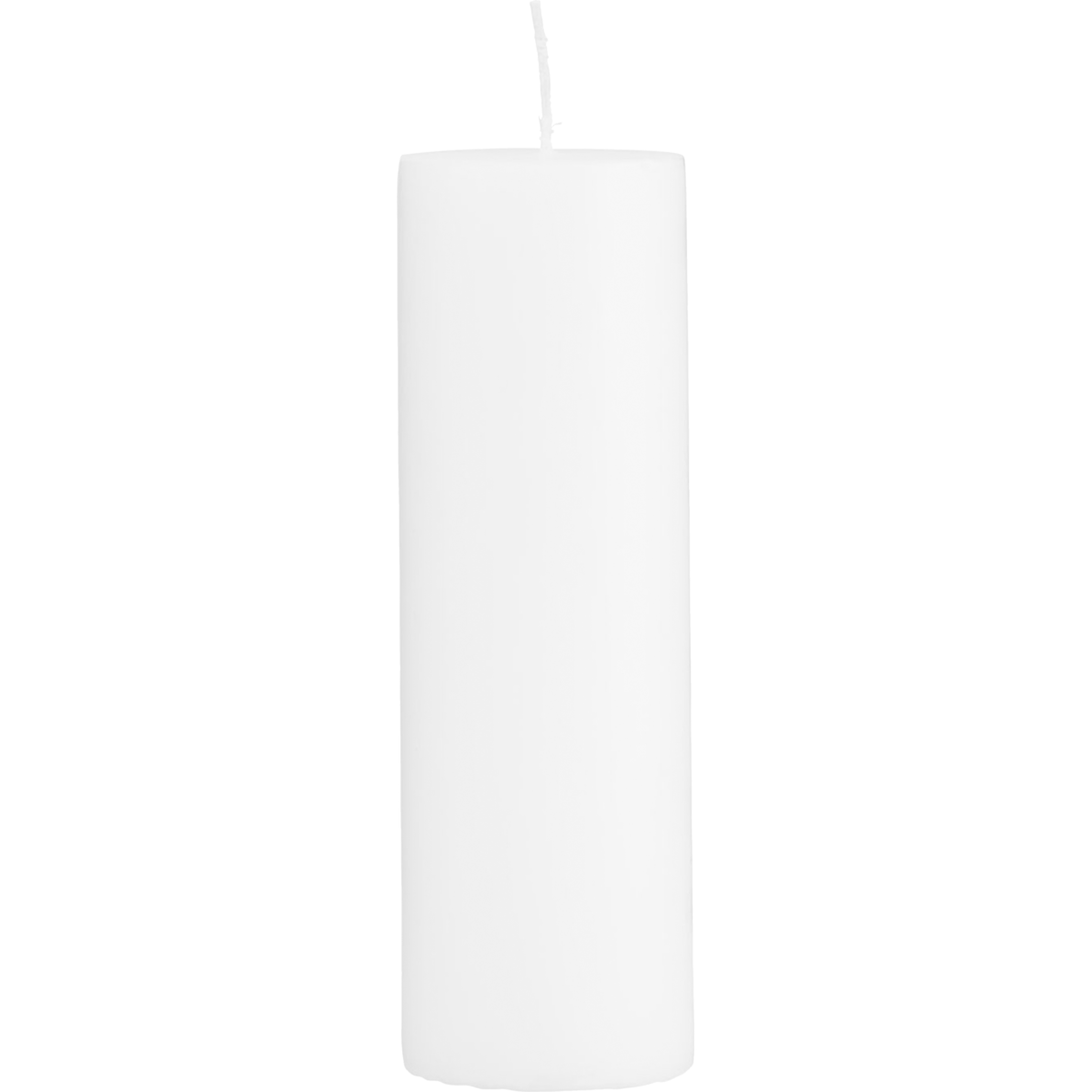 Block candles, white