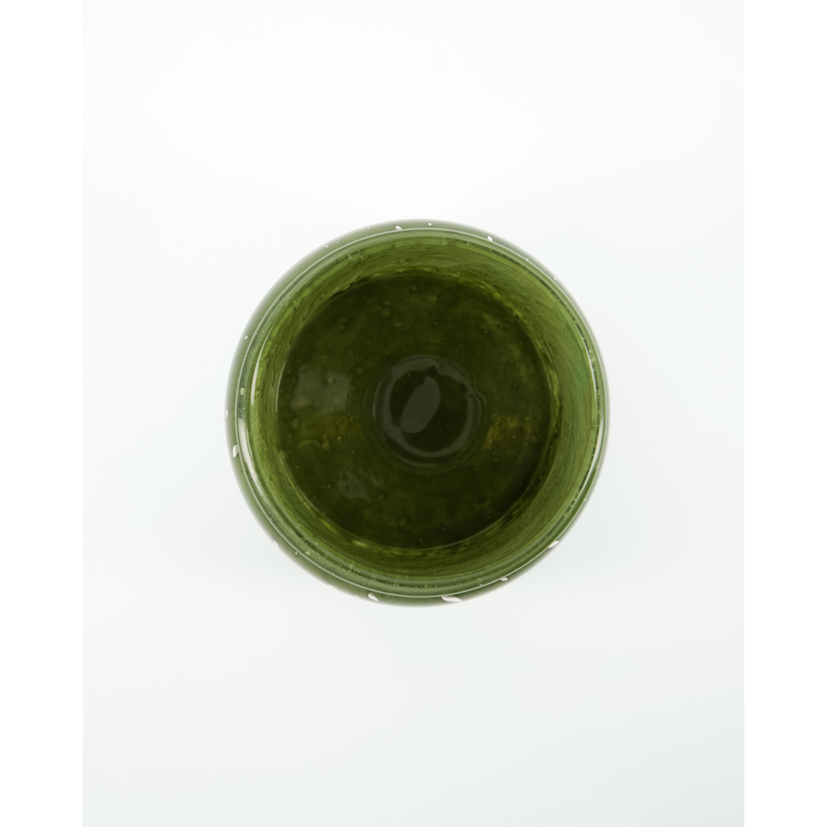 Vase, hdbole, dark green