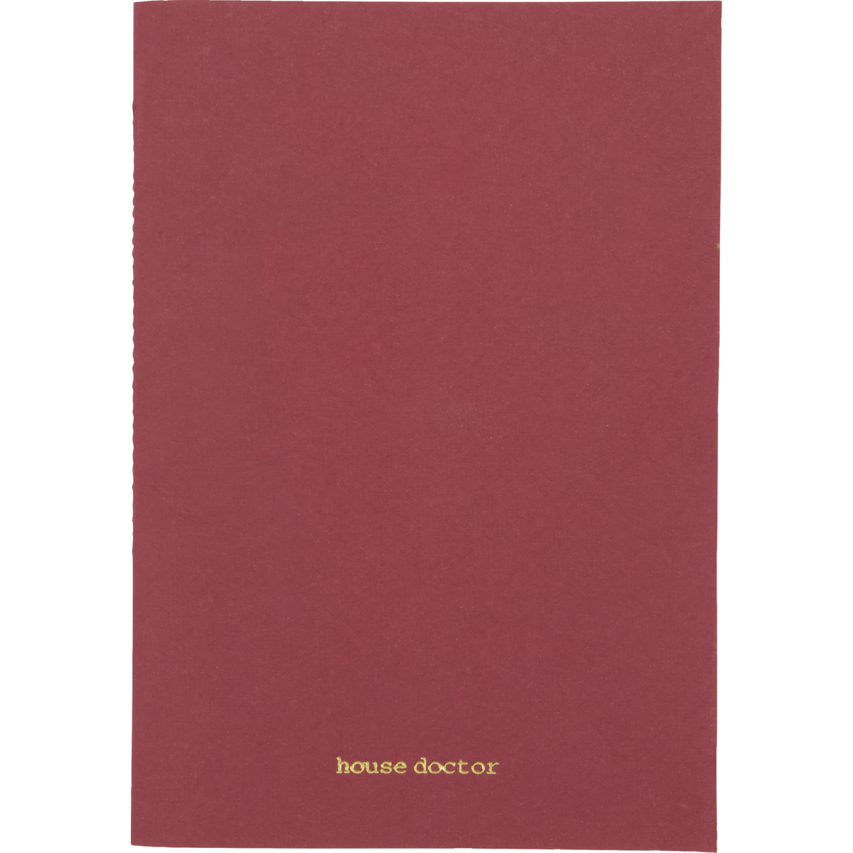 Notebook, HDWrite, beige/burgundy/orange