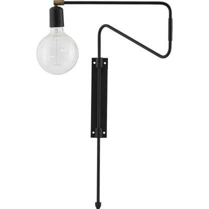 Wall lamp, hdswing, black