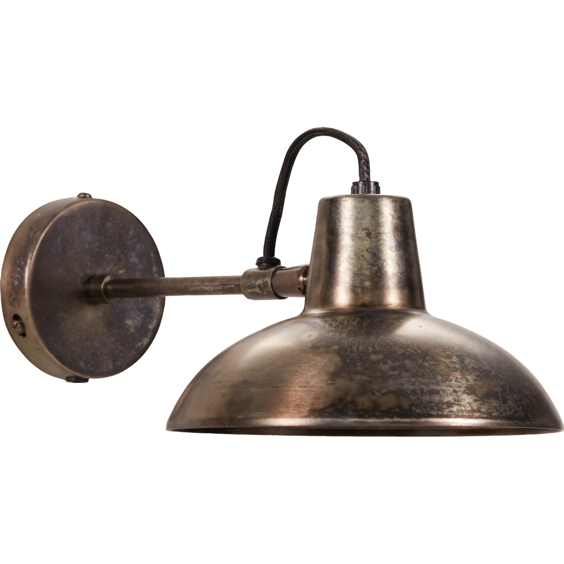 Wall lamp, hddesk, antique brown