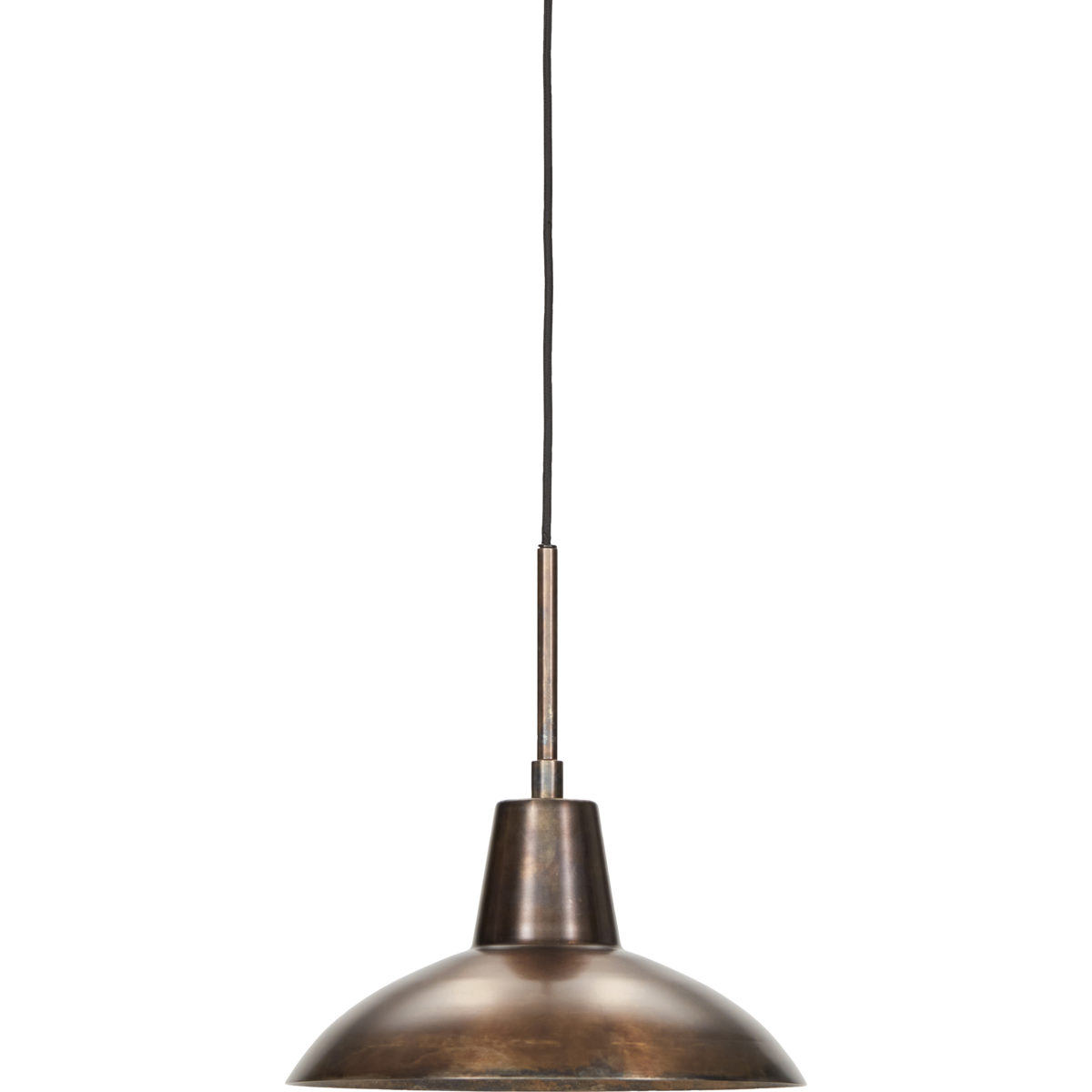 Lamp, hddesk, antique brown