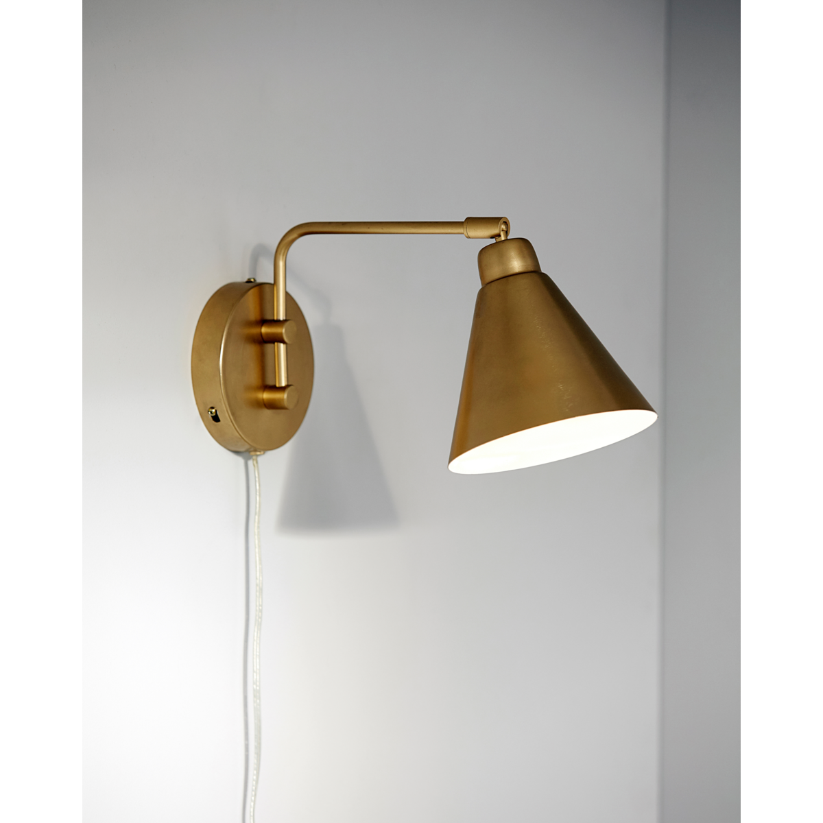 Wall lamp, HDGAME, brass finish