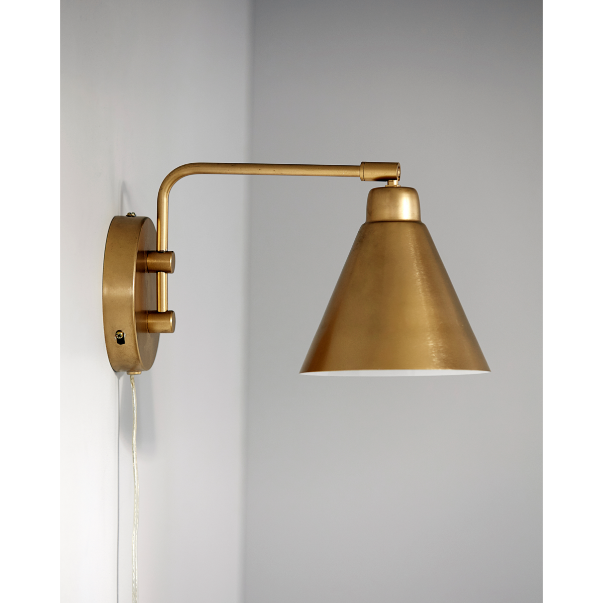 Wall lamp, HDGAME, brass finish