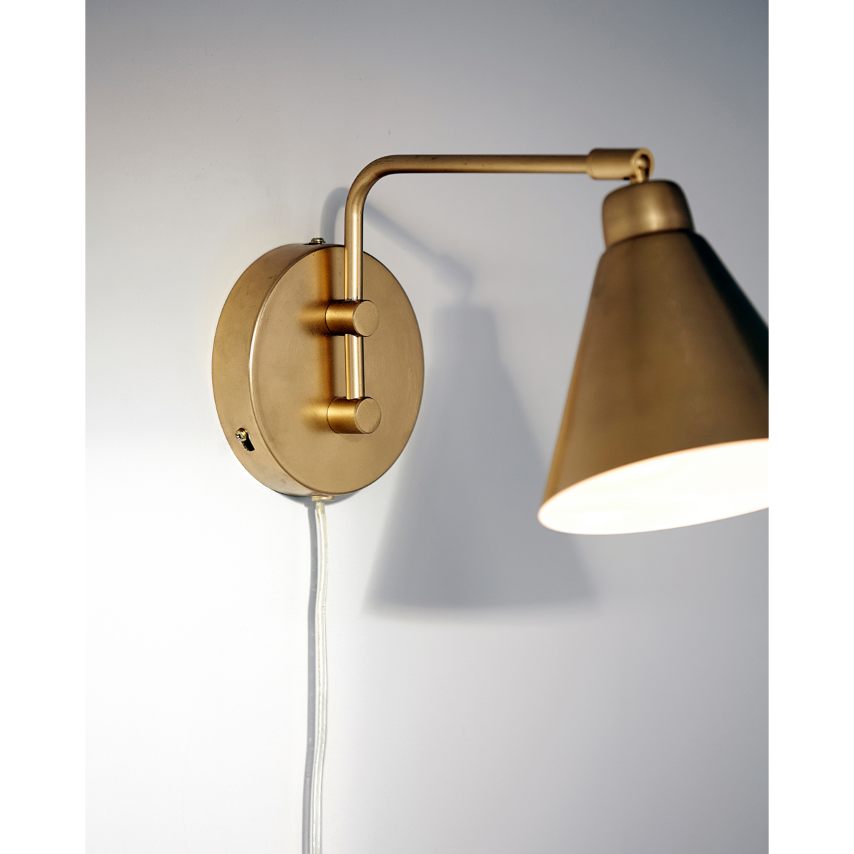 Wall lamp, HDGAME, brass finish