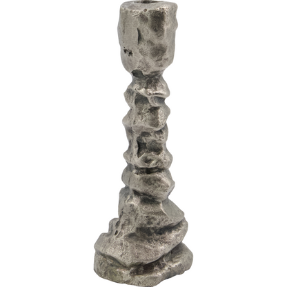 Candlestick, hdraku, antique silver