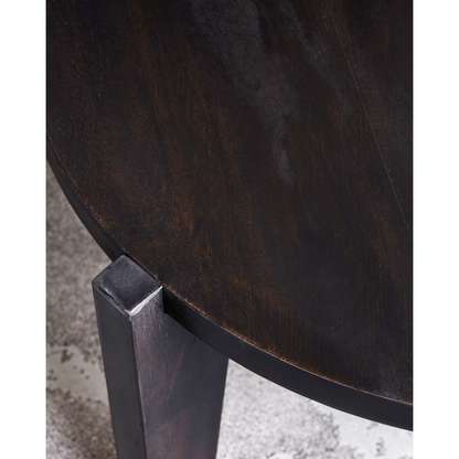 Coffee table, hdbali, black -stained