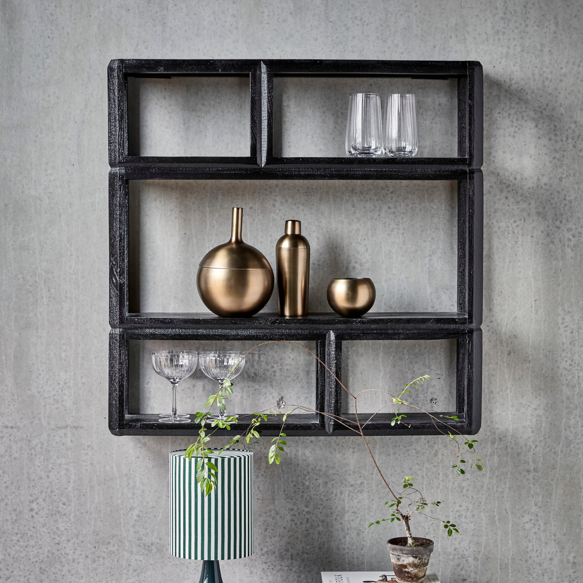 Shelf, hdmono, black