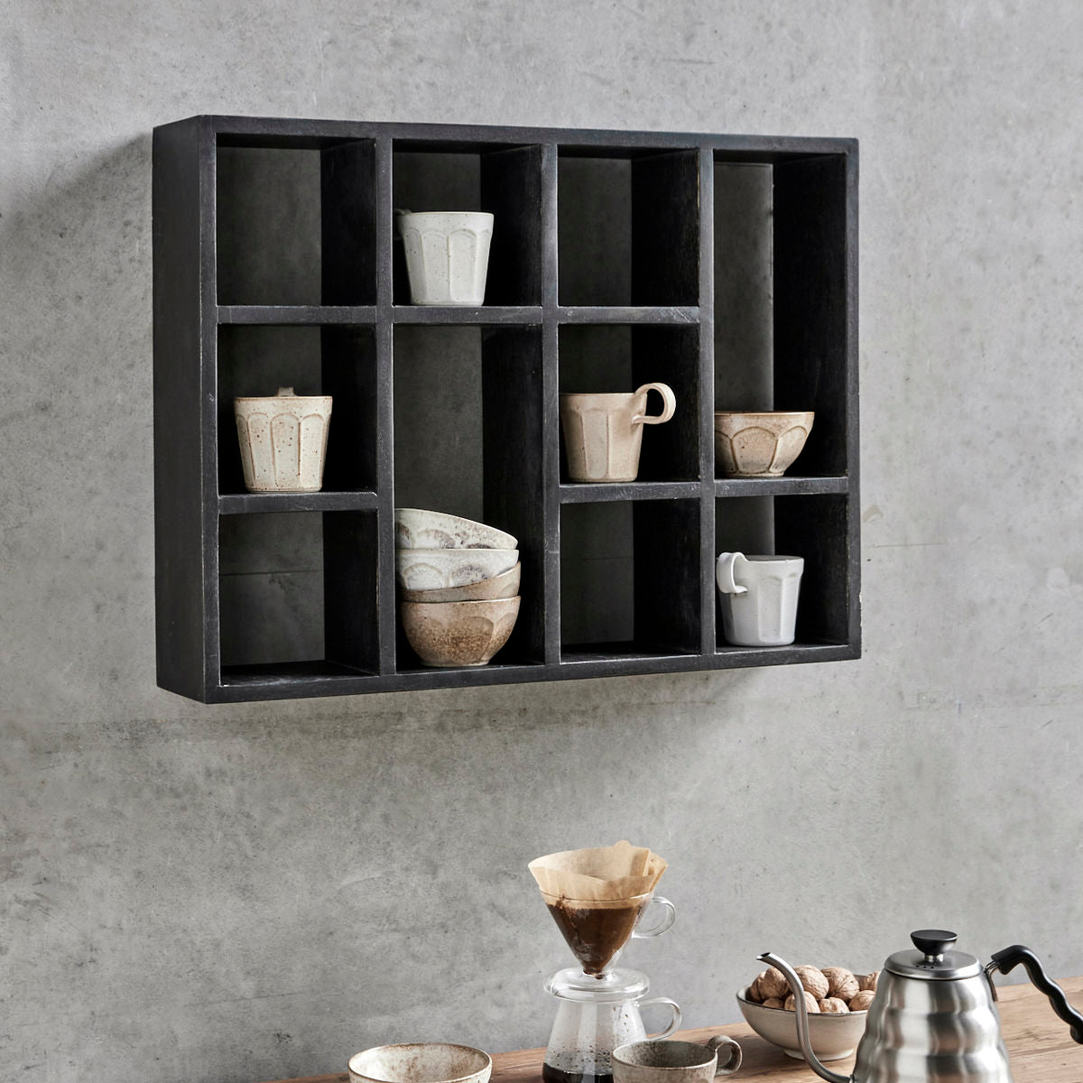 Shelf, HDDisplay, Black