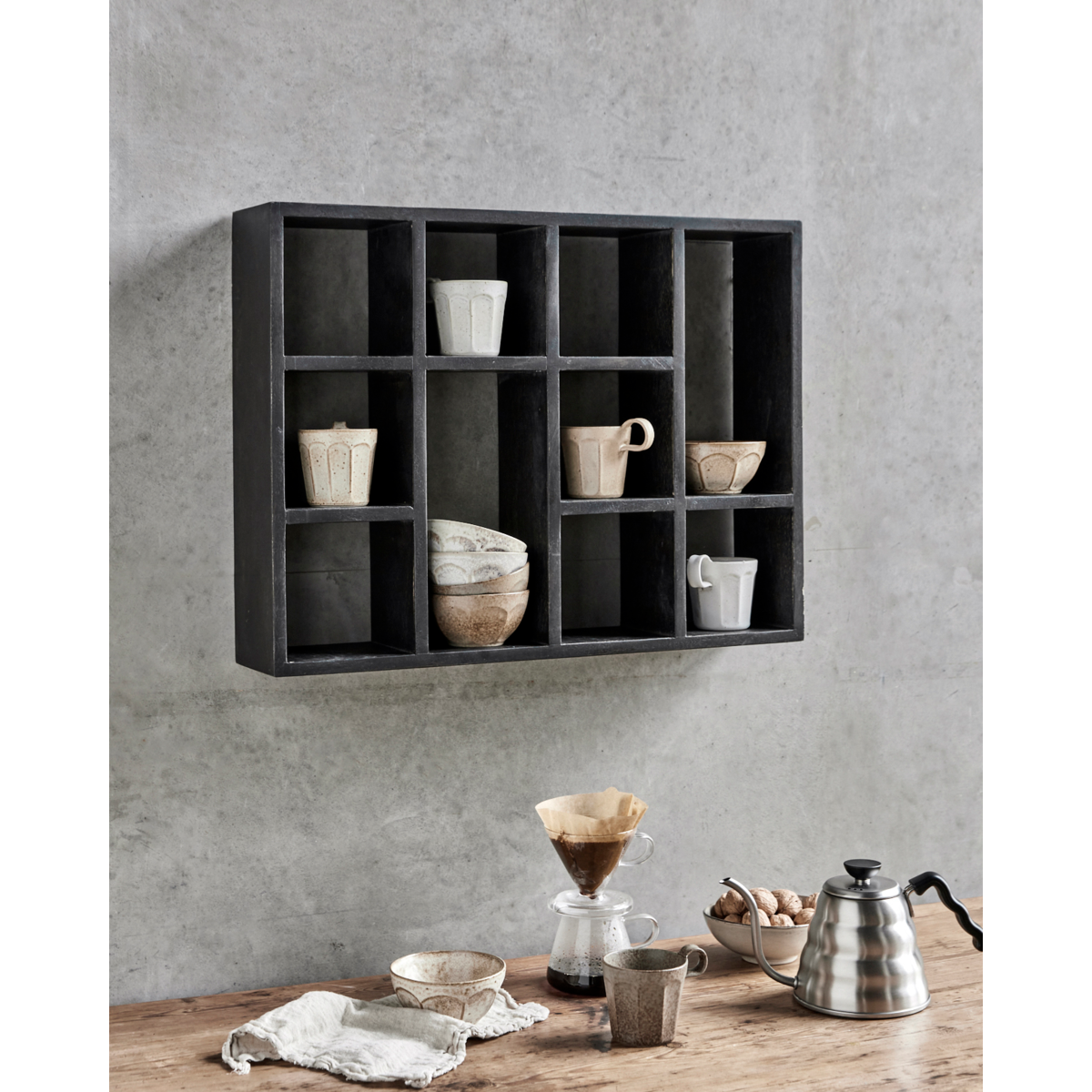 Shelf, HDDisplay, black