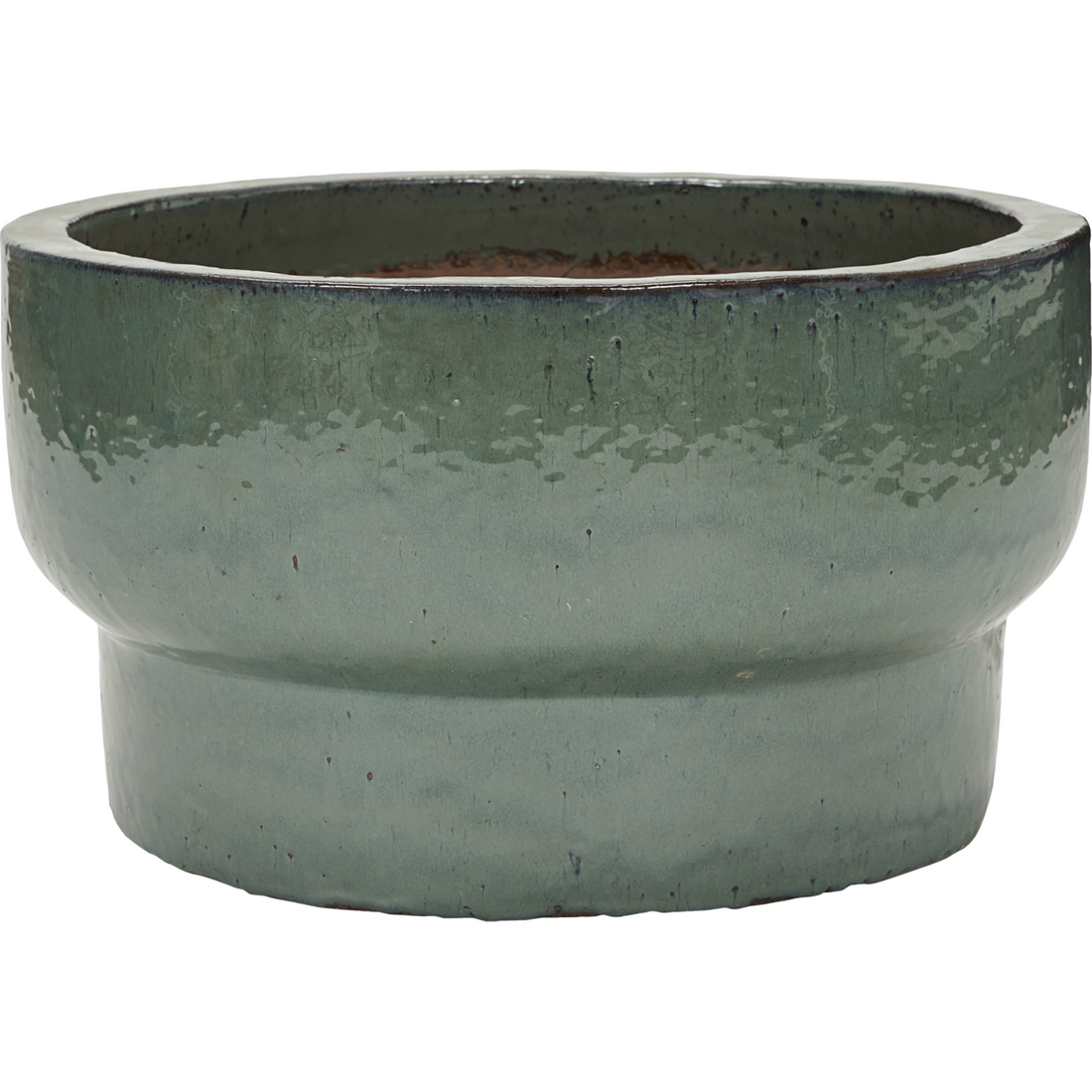 House Doctor herb pot, Terra, Green-H: 32 cm, DIA: 60 cm