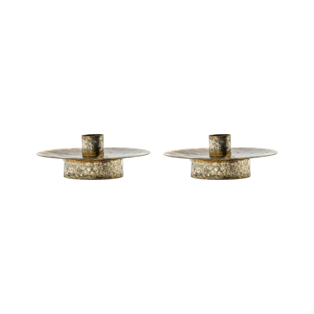 Candlestick, hdsimb, antique metallic