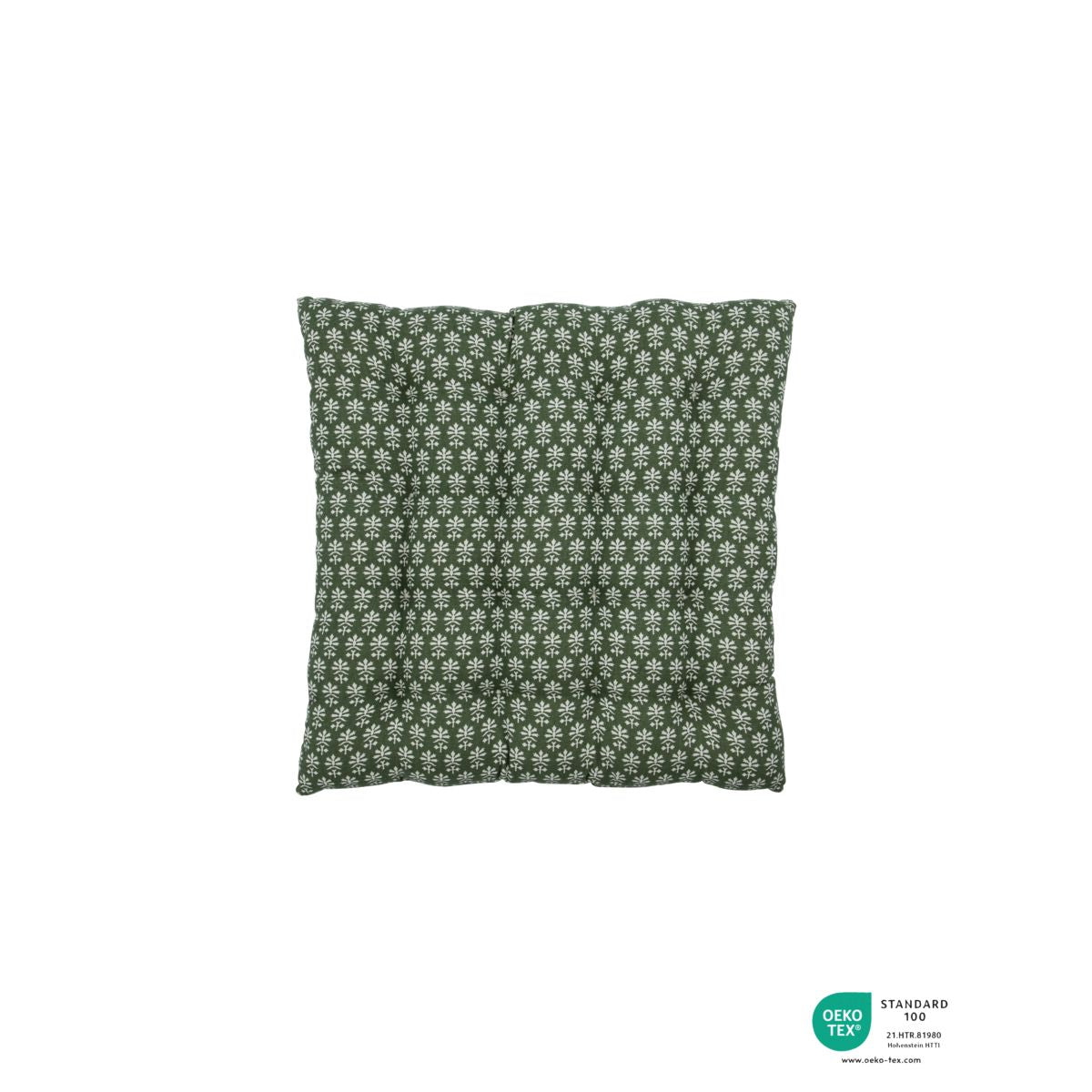 Seating cushion with filling, hdbloss, green