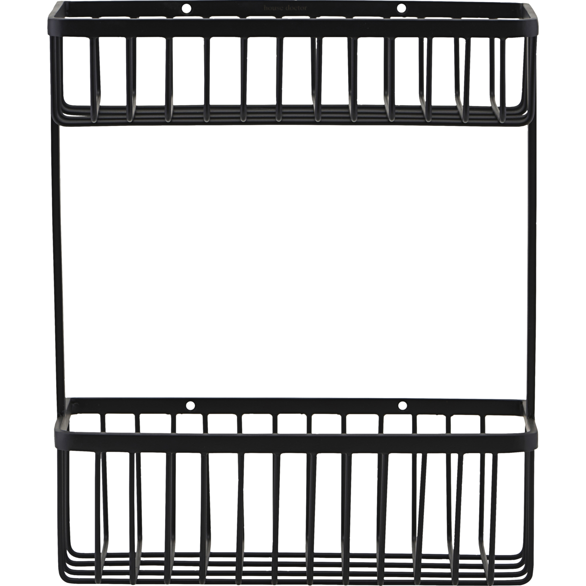 Basket, hdbath, double, black