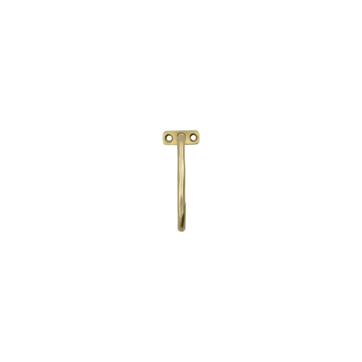 Hook, hdwelo, brushed brass finish