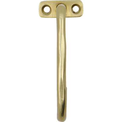 HOOK, HDWELO, BRUSHED BRASS FINISH