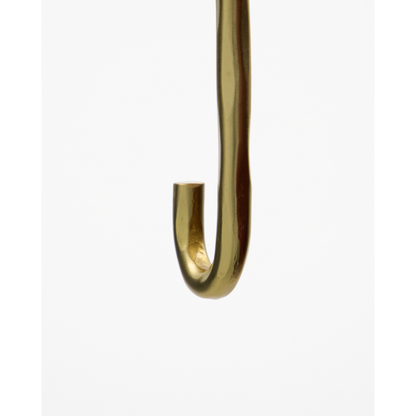 HOOK, HDWELO, BRUSHED BRASS FINISH